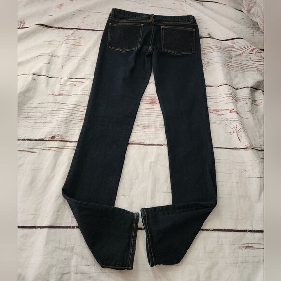 Tory Burch Super Skinny Jeans Size 27 - Picture 3 of 8